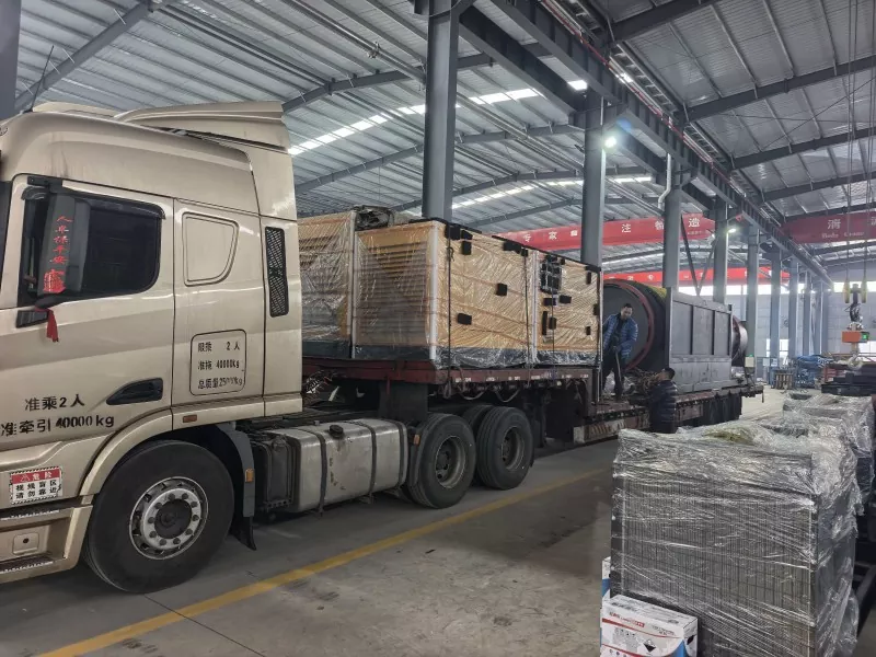 Jinqi Mining Machinery изпраща партида барабанно сепариращо и поддържащо оборудване в Русия