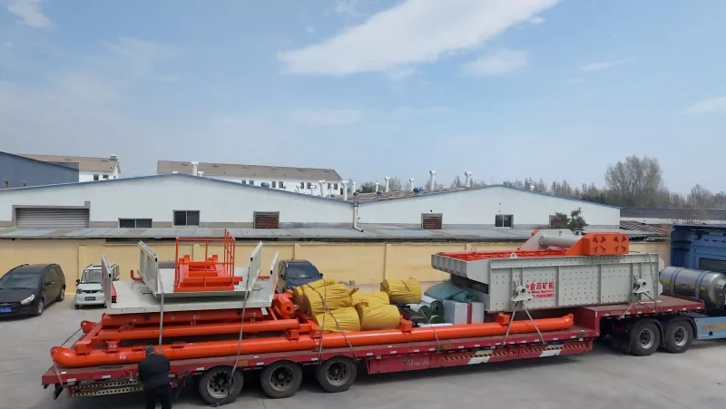 Повторна поръчка от Централна Азия! Jinqi Gold Mining Screen Unit е изпратен