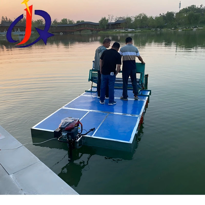 Как малък мини воден комбайн за плевели подобрява премахването на плевели в малки водни пътища?